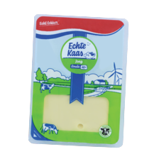 Echte Kaas Gouda plakken